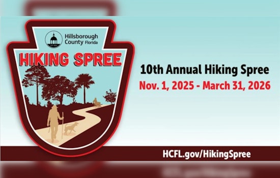 Hillsborough County's 10th Annual Hiking Spree Begins at Lettuce Lake Park with Outdoor Fun and Rewards