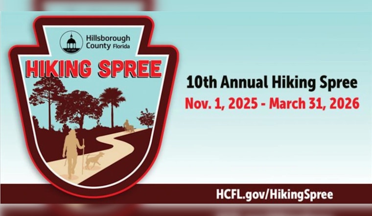 Hillsborough County's 10th Annual Hiking Spree Begins at Lettuce Lake Park with Outdoor Fun and Rewards