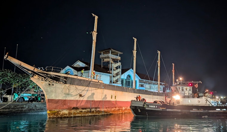 Historic Falls of Clyde Bids Farewell to Honolulu Harbor Amidst Efforts for Maritime Preservation
