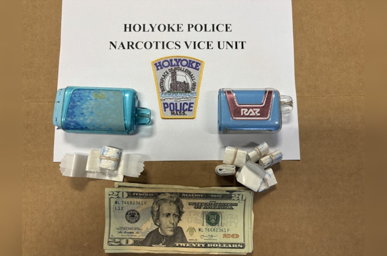 Holyoke Police Arrest Man with 65 Bags of Heroin/Fentanyl During Unrelated Investigation