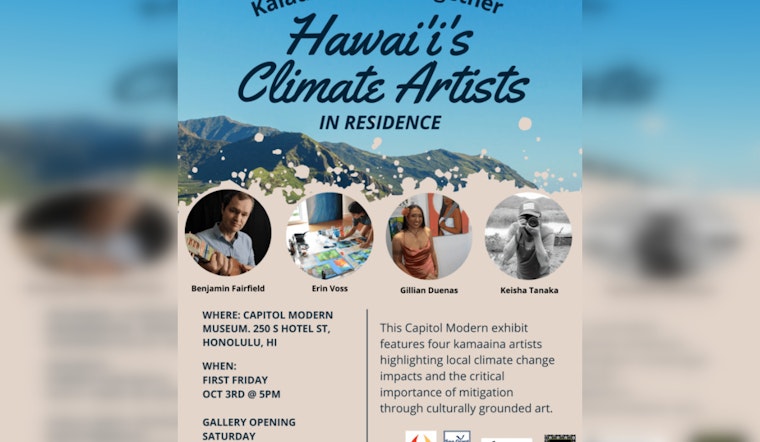 Honolulu's Hawaiʻi State Art Museum Debuts "Kaiāulu: Rising Together" Climate-Conscious Art Exhibit in October