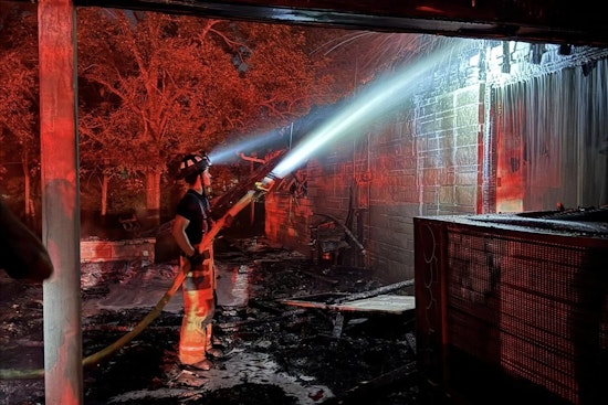 Hopkinsville Firefighters Extinguish Blazing Garage, Save Pets in Timely Response