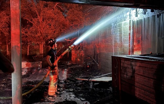 Hopkinsville Firefighters Extinguish Blazing Garage, Save Pets in Timely Response