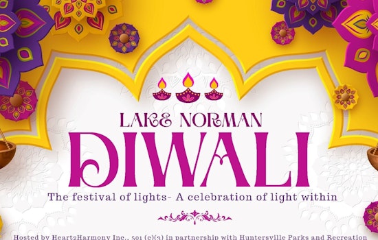 Huntersville Set to Celebrate Diwali as Local Roads Close for Festival at Veterans Park