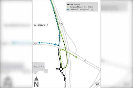 Improved Traffic Flow Awaits Burnsville Drivers with Reopening of I-35W Off-Ramp and New Route