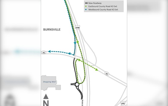Improved Traffic Flow Awaits Burnsville Drivers with Reopening of I-35W Off-Ramp and New Route