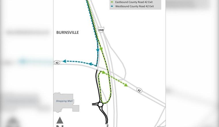 Improved Traffic Flow Awaits Burnsville Drivers with Reopening of I-35W Off-Ramp and New Route