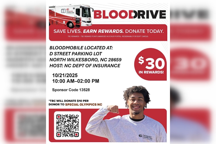 Insurance Commissioner Mike Causey to Support Blood Drive Fundraiser for Special Olympics in North Wilkesboro