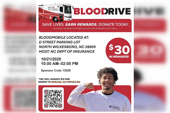Insurance Commissioner Mike Causey to Support Blood Drive Fundraiser for Special Olympics in North Wilkesboro
