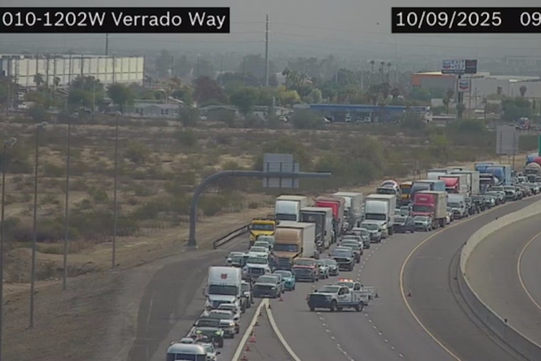 Interstate 10 Westbound Lanes Reopened After Semi-Truck Rollover Near Buckeye Causes Morning Traffic Disruption