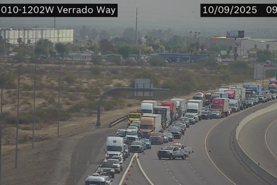 Interstate 10 Westbound Lanes Reopened After Semi-Truck Rollover Near Buckeye Causes Morning Traffic Disruption