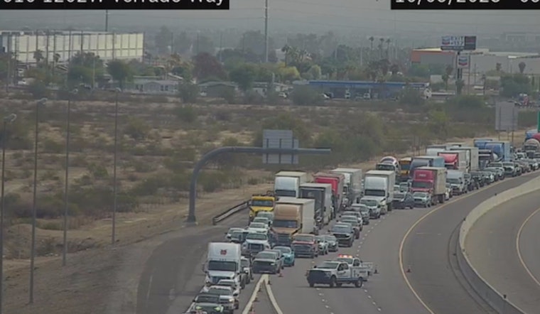 Interstate 10 Westbound Lanes Reopened After Semi-Truck Rollover Near Buckeye Causes Morning Traffic Disruption