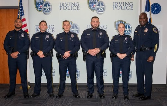 Irving Police Department Welcomes Five New Officers, Aiming to Strengthen Community Relations