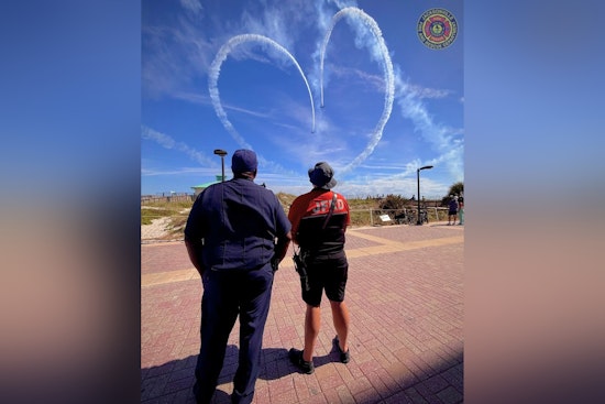 Jacksonville Beach Dazzled by Sea and Sky Air Show with JFRD Ensuring Spectator Safety