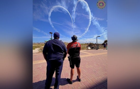 Jacksonville Beach Dazzled by Sea and Sky Air Show with JFRD Ensuring Spectator Safety