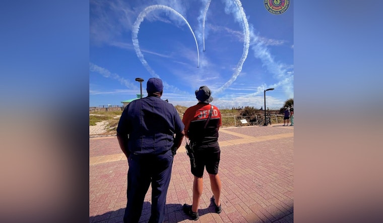 Jacksonville Beach Dazzled by Sea and Sky Air Show with JFRD Ensuring Spectator Safety
