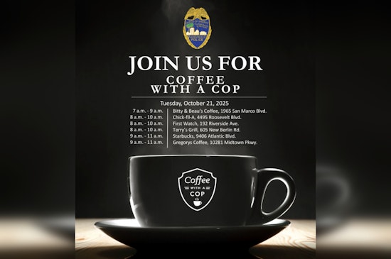 Jacksonville Sheriff's Office Hosts "Coffee with a Cop" Events to Foster Community Dialogue