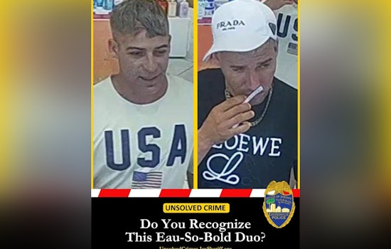 Jacksonville Sheriff's Office Hunts for Suspected Fragrance Thieves Following Shoplifting Incident