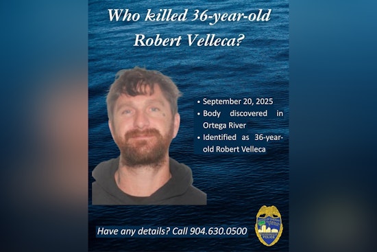 Jacksonville Sheriff's Office Seeks Community Help in Murder Investigation of Robert Velleca