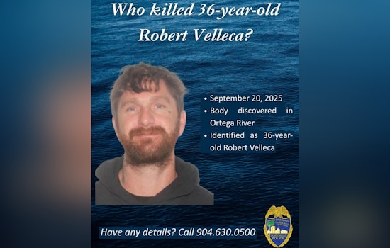 Jacksonville Sheriff's Office Seeks Community Help in Murder Investigation of Robert Velleca