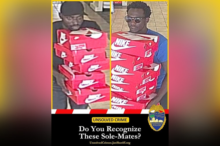 Jacksonville Sheriff's Office Seeks Information on Duo Suspected of Northside Shoe Store Heist