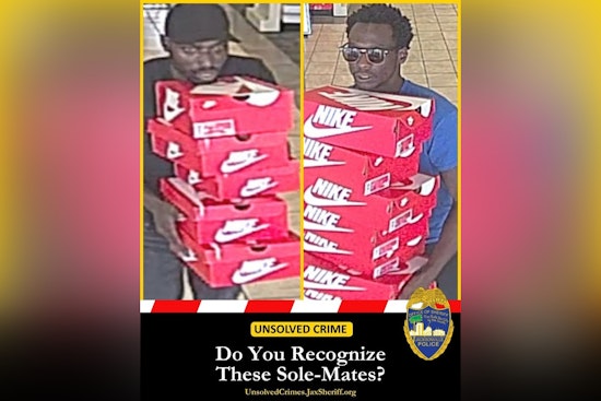 Jacksonville Sheriff's Office Seeks Information on Duo Suspected of Northside Shoe Store Heist
