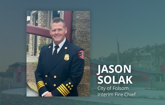 Jason Solak Appointed as Folsom's New Interim Fire Chief, Brings 30 Years of Fire Service Experience