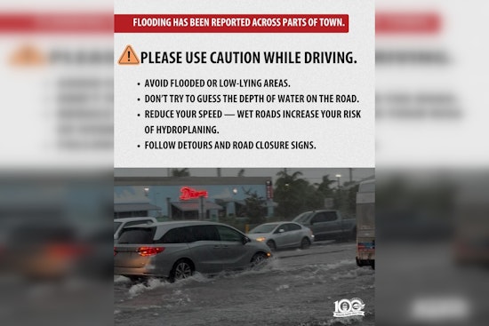Jupiter and Palm Beach Gardens Drivers Warned of Hazardous Road Conditions Amid Flooding