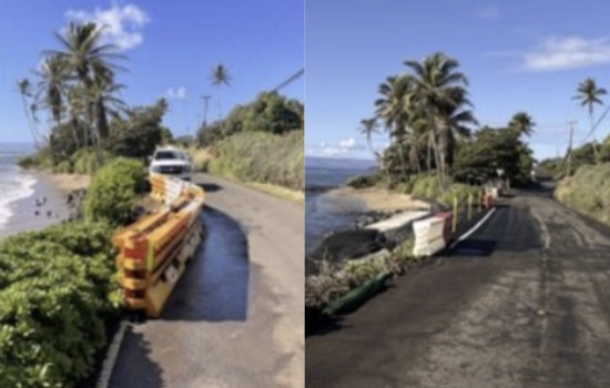 Kamehameha V Highway Reopens in Moloka‘i After HDOT Completes $720,000 Emergency Repairs