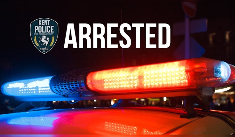 Kent Police Officer's Early Morning Patrol Leads to Arrests of Three Men on Warrants and Drug Charges