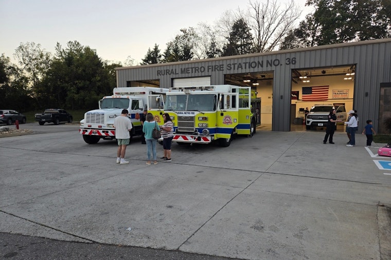 Knox County Residents Gather at Rural Metro Fire Stations for Fire Safety Open House Events in Powell and Gibbs