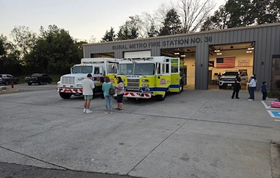 Knox County Residents Gather at Rural Metro Fire Stations for Fire Safety Open House Events in Powell and Gibbs