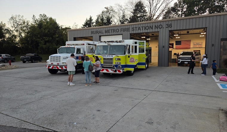 Knox County Residents Gather at Rural Metro Fire Stations for Fire Safety Open House Events in Powell and Gibbs