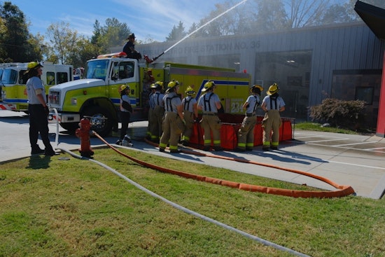 Knox County Rural Metro Fire Recruits Tackle Intensive Training With Ladder Drills and Mountain Hike