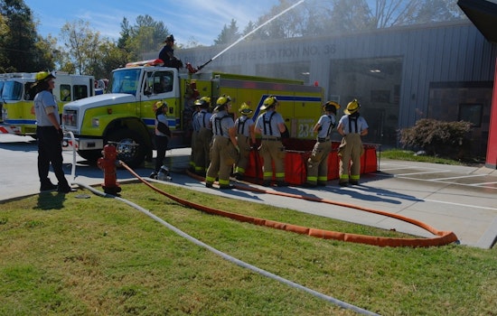 Knox County Rural Metro Fire Recruits Tackle Intensive Training With Ladder Drills and Mountain Hike