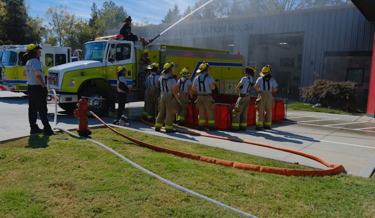 Knox County Rural Metro Fire Recruits Tackle Intensive Training With Ladder Drills and Mountain Hike