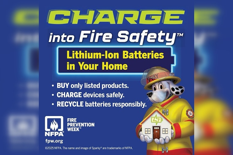 Knoxville Fire Department Joins Forces with NFPA to Champion Lithium-Ion Battery Safety During Fire Prevention Week