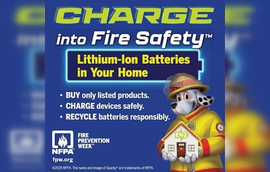 Knoxville Fire Department Joins Forces with NFPA to Champion Lithium-Ion Battery Safety During Fire Prevention Week