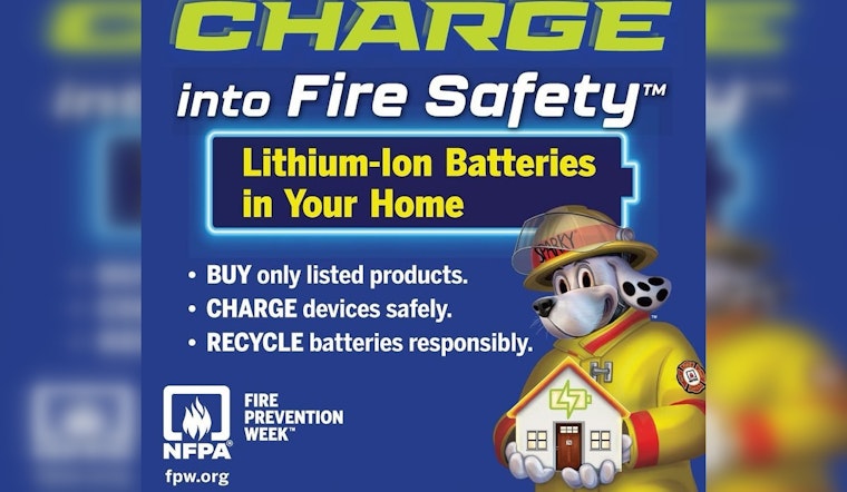 Knoxville Fire Department Joins Forces with NFPA to Champion Lithium-Ion Battery Safety During Fire Prevention Week