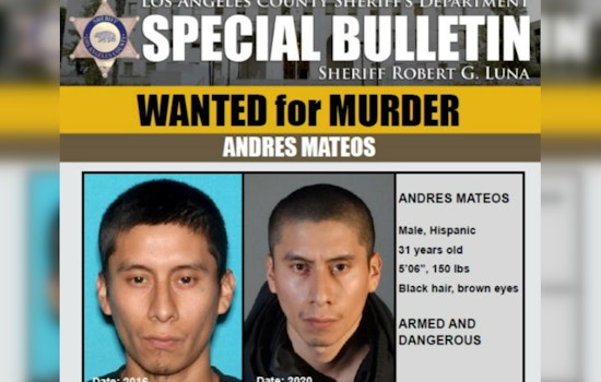 L.A. County Sheriff's Department Seeks Public's Help to Find Man Charged with Murder in Sun Village Shooting