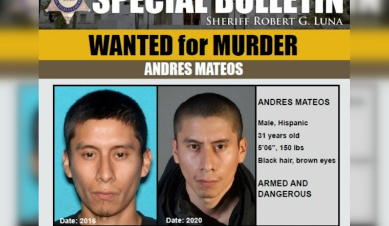 L.A. County Sheriff's Department Seeks Public's Help to Find Man Charged with Murder in Sun Village Shooting