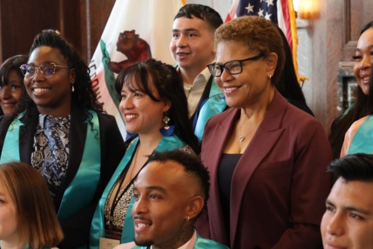 L.A. Mayor Bass Concludes Foster Youth Shadow Day Promoting Civic Engagement among Local Foster Youth