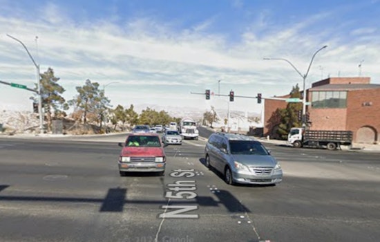 Lane Reductions at Cheyenne Ave. and North Fifth St. in North Las Vegas Amid Infrastructure Upgrade