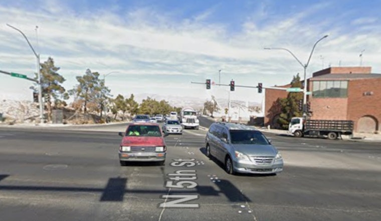 Lane Reductions at Cheyenne Ave. and North Fifth St. in North Las Vegas Amid Infrastructure Upgrade