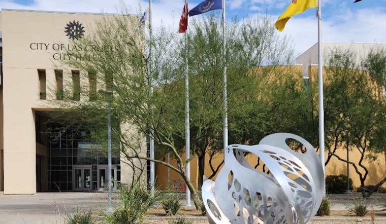 Las Cruces Celebrates the Unveiling of "Allochory" Sculpture at City Hall Dedication Ceremony