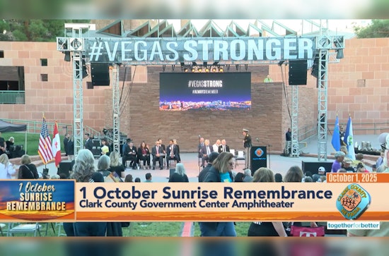 Las Vegas Marks 8th Anniversary of October 1 Tragedy with Sunrise Service and Healing Garden Vigil