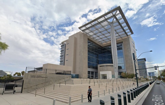 Las Vegas Officers Say Protester Pointed Rifle Before Shooting