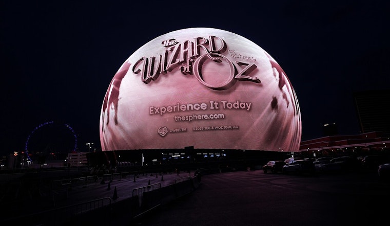 Las Vegas' "Wizard of Oz at Sphere" Garners $130 Million with Over 1 Million Tickets Sold