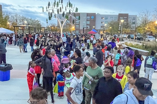 Lawrence Civic Plaza Hosts Free Halloween Fest with Hot Dogs, Candy, and S'mores Galore