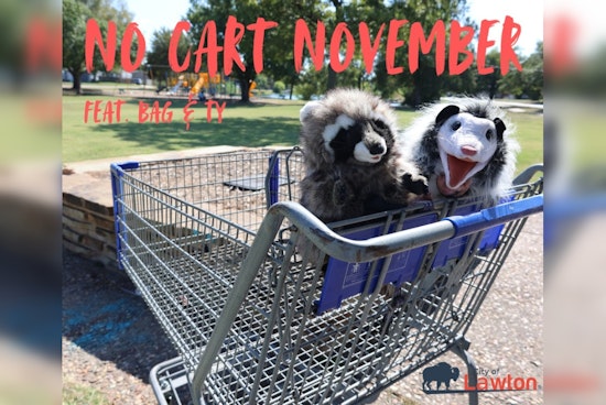 Lawton Rolls Out Second Annual "No Cart November" to Tidy City Streets